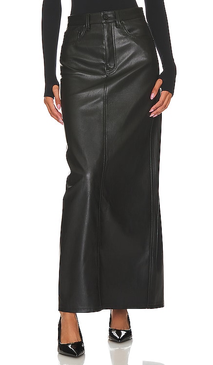 Amiri Faux Leather Maxi Skirt AFRM