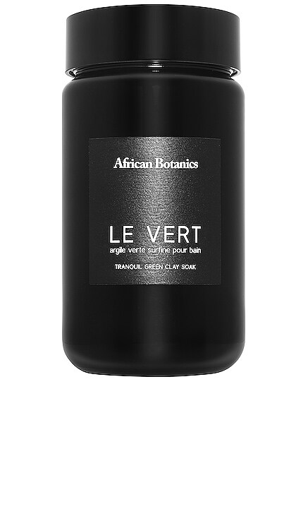 Le Vert Tranquil Green Clay Soak African Botanics $100 