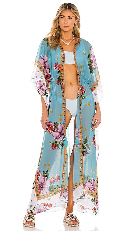 x REVOLVE Kimono Agua Bendita $270 NEW