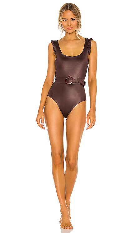 Nicolette Bronzo One Piece Agua Bendita $160 