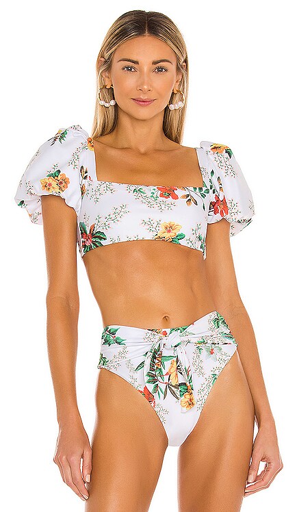 x REVOLVE Calista Bikini Top Agua Bendita $110 