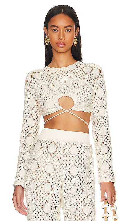 Hira Crochet Top Andrea Iyamah