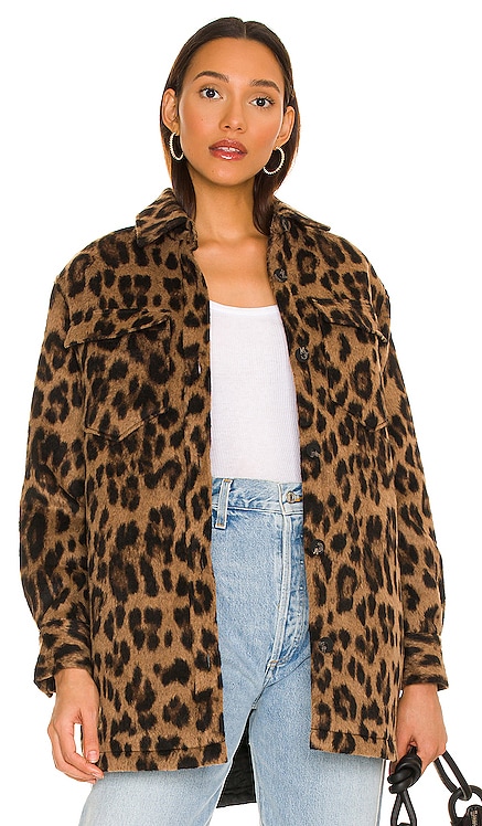Sophie Leopard Jacket ALLSAINTS $260 