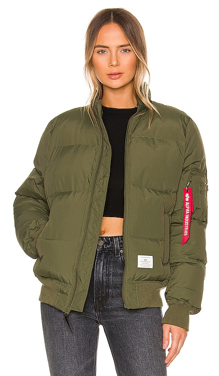 MA-1 Quilted Flight Jacket ALPHA INDUSTRIES
