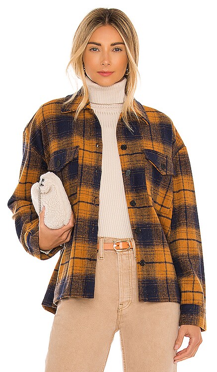 womens burnt orange coat