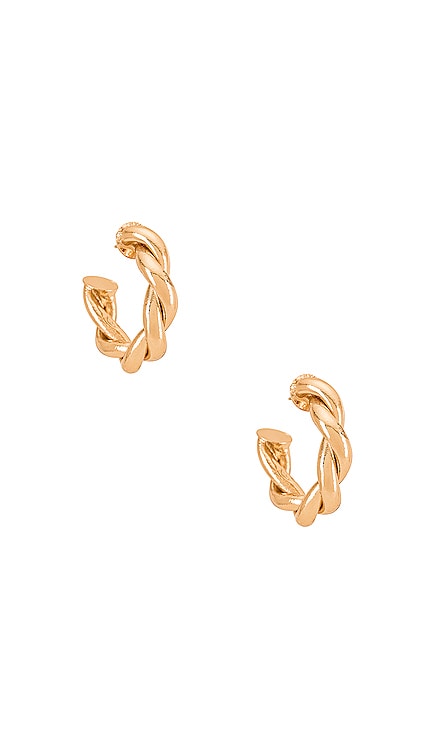 Twist Hoop Earring Amber Sceats $49 BEST SELLER