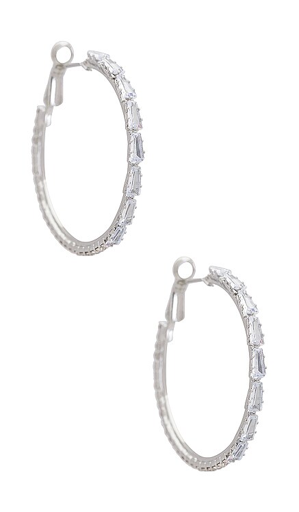 Iced Out Hoops Amber Sceats