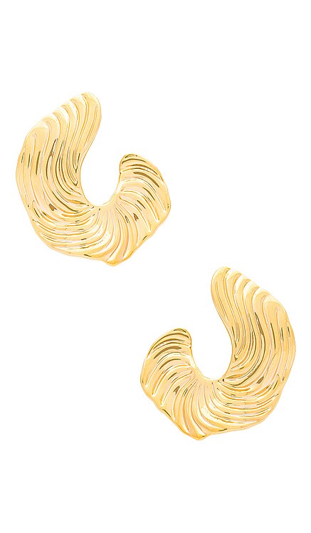 Curve Earrings Amber Sceats