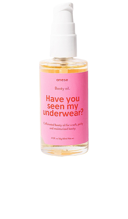 Have You Seen My Underwear Caffeinated Booty Oil anese