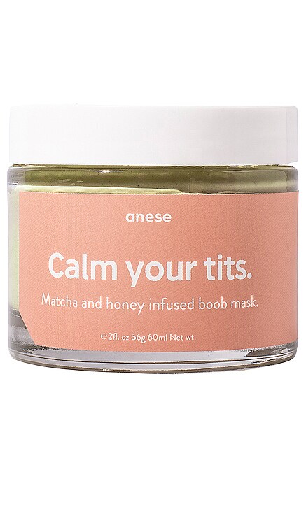 Calm Your Tits Perky and Nourishing Boob Mask anese $34 