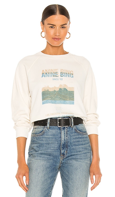 Arlo Desert Road Sweatshirt ANINE BING