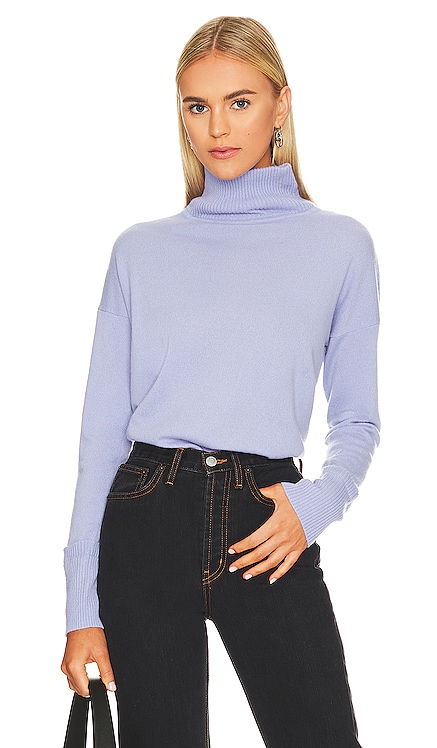 Relaxed Mock Neck Sweater Autumn Cashmere