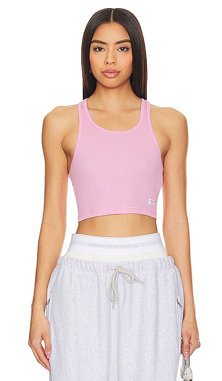 Cropped Racer Tank Alexander Wang