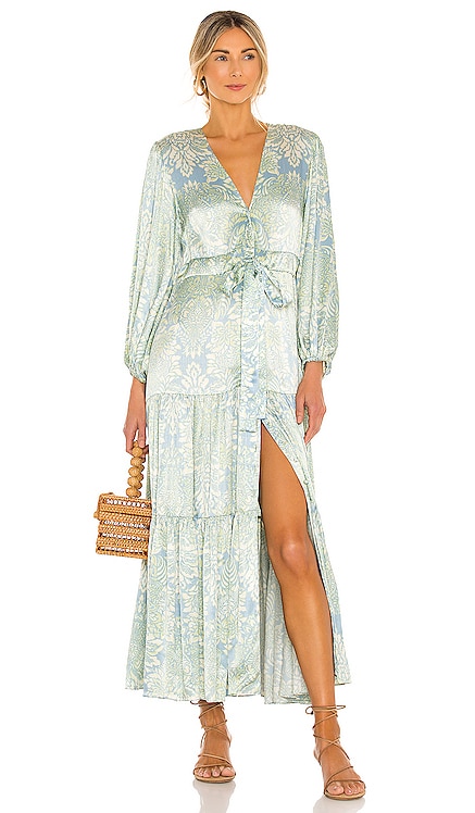 Fortunia Long Dress Alexis $517 NEW