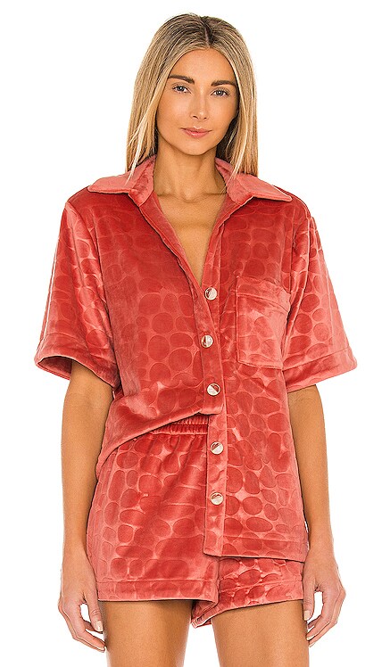 Cailey Velour Top Alexis $191 