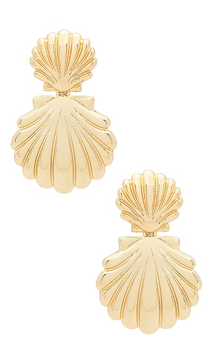 Two Drop Seashell Earrings BaubleBar