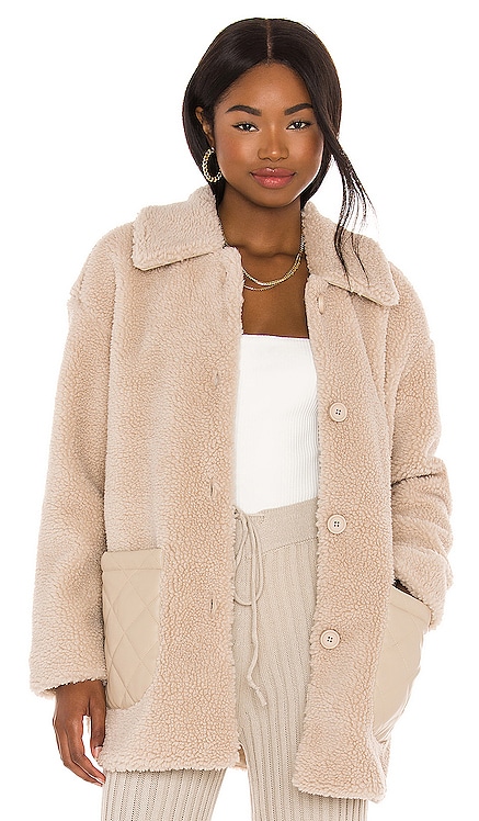 Yeti-To-Wear Faux Fur Coat BB Dakota $98 