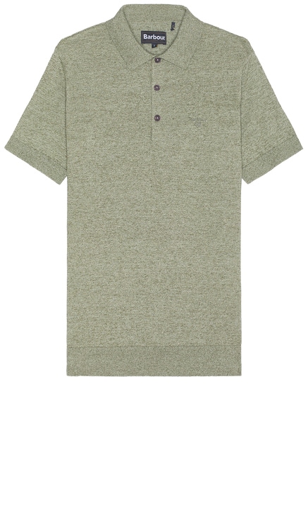 Buston Knit Polo Barbour