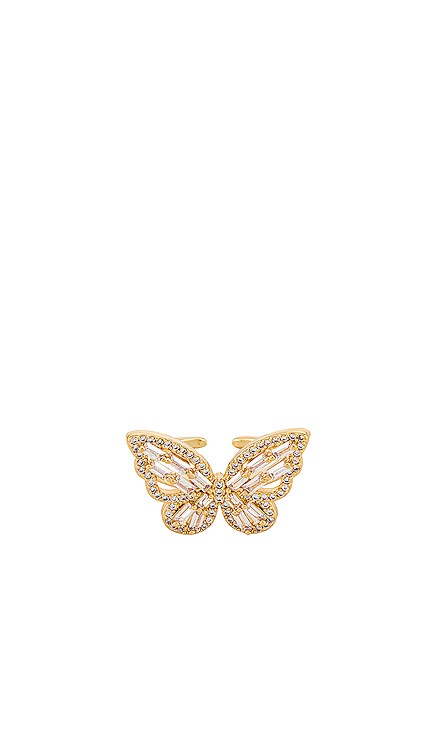 Mini Iced Out Butterfly Ring BRACHA $42 BEST SELLER