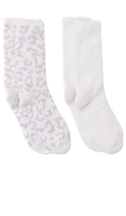 CozyChic Barefoot In The Wild 2 Pair Sock Set Barefoot Dreams