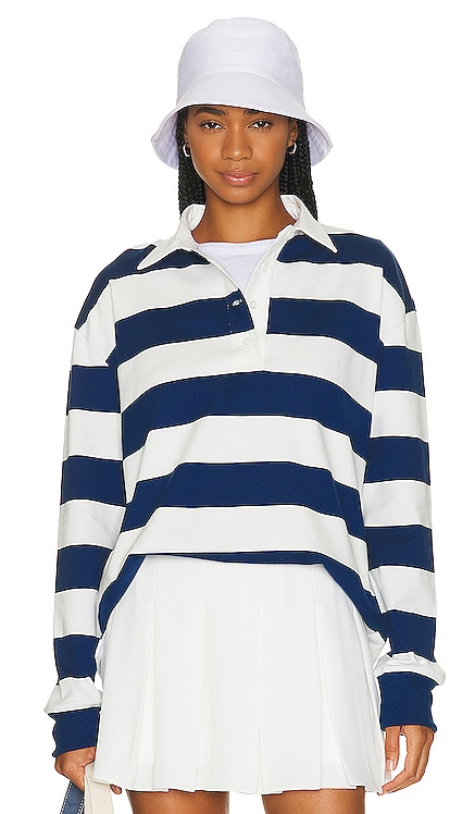 Beverly Hills Oversized Long Sleeve Rugby Tee BEVERLY HILLS x REVOLVE