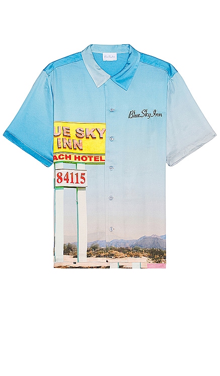 Beach Hotel Shirt Blue Sky Inn