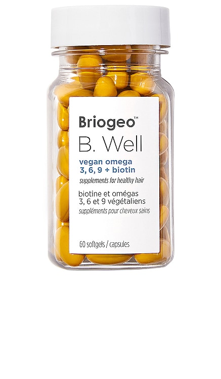 B. Well Vegan Omega 3-6-9 + Biotin Briogeo