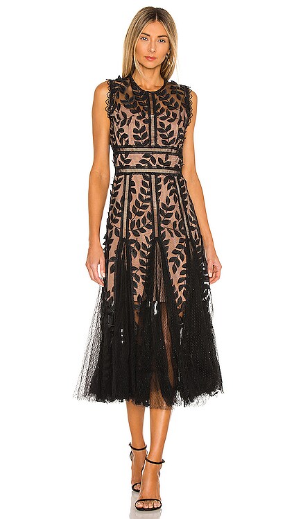 Saba Midi Dress Bronx and Banco $420 