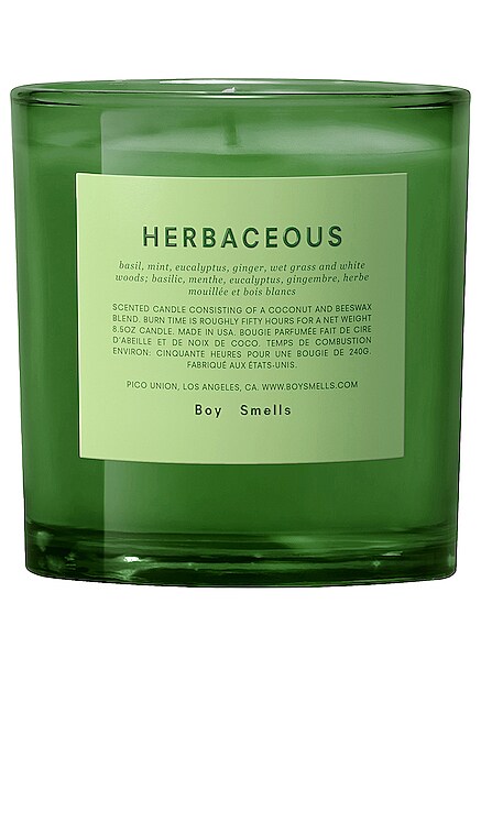 Farm To Candle Herbacious Scented Candle Boy Smells