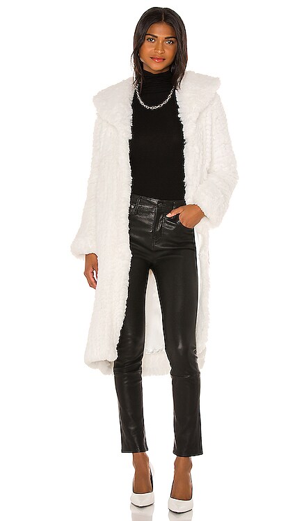Oxford Faux Fur Coat Bubish $329 