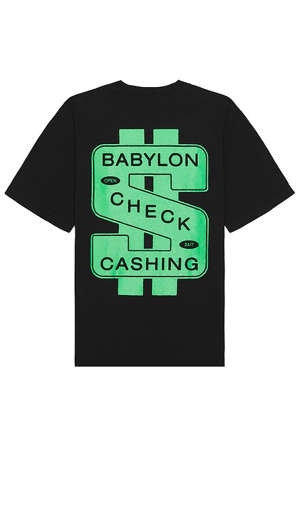 Check Cashing T-Shirt Babylon