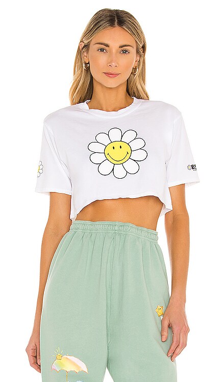 Chill Baby Crop Tee By Samii Ryan $32 NEW