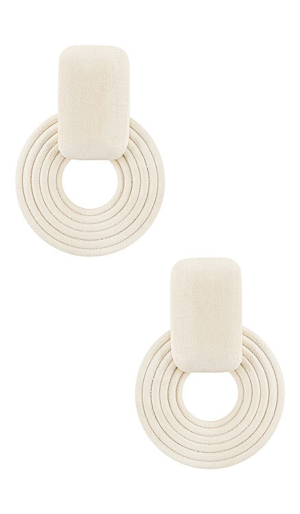 Folly Hoop Earrings Casa Clara $48 NEW