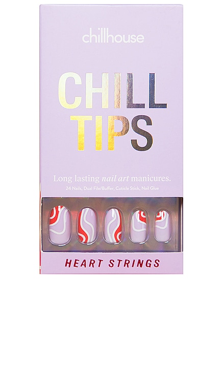Heart Strings Chill Tips Press-On Nails Chillhouse