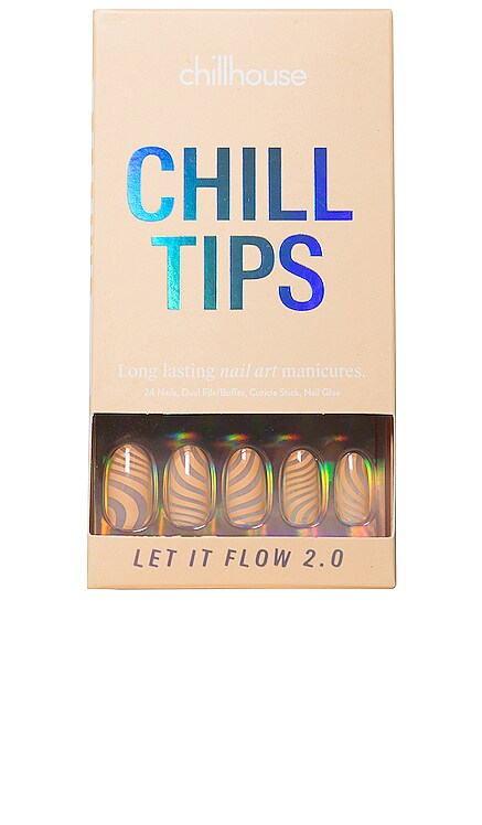 Let it Flow 2.0 Chill Tips Press-On Nails Chillhouse