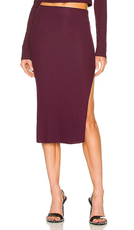 Melbourne Midi Skirt With Slit COTTON CITIZEN