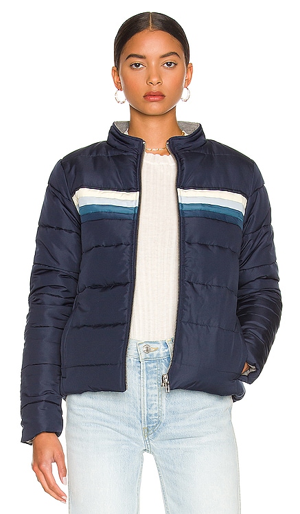 Quilted Puffer Zip Up Jacket Chaser $121 