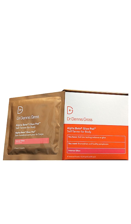 SOIN AUTOBRONZANT POUR LE CORPS ALPHA BETA GLOW ALPHA BETA GLOW PAD SELF-TANNER FOR BODY Dr. Dennis Gross Skincare