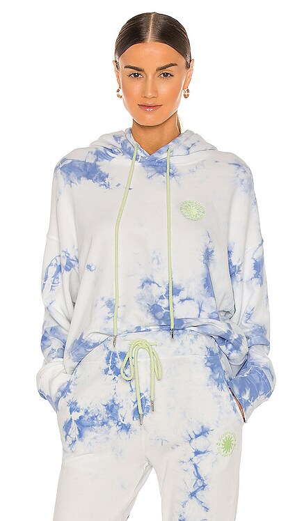 Sunny People Shrunken Hoodie DAYDREAMER $97 NEW