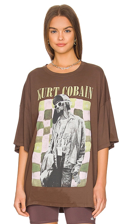 Kurt Cobain Checker Tee DAYDREAMER