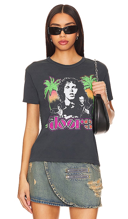The Doors Twin Palms Ringer Tee DAYDREAMER