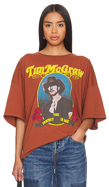 T-SHIRT TIM MCGRAW THE COWBOY IN ME DAYDREAMER