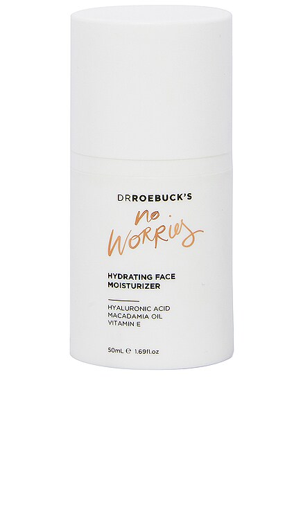 No Worries Hydrating Face Moisturizer Dr Roebuck's $45 