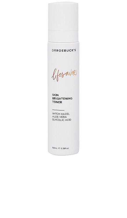 Lifesaver Skin Brightening Toner Dr Roebuck's $28 BEST SELLER