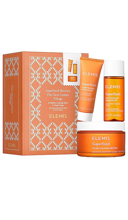 SUPERFOOD GLOW STARTER TRIO THE GLOW-GETTERS TRILOGY 스킨케어 세트 ELEMIS