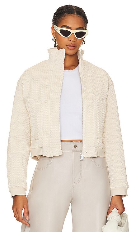EASY GOING フェイクレザーボンバー Essentiel Antwerp