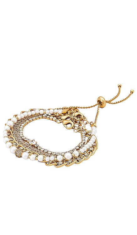 Chain Bracelet Set Ettika $75 NEW