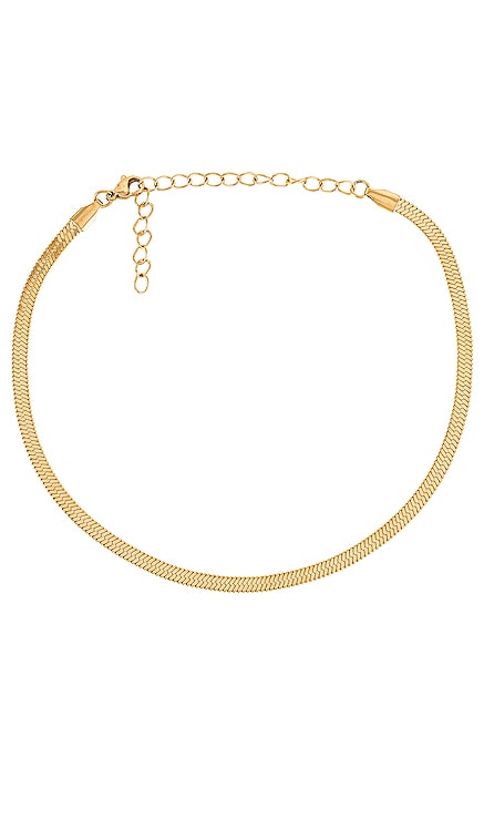 Nic Snake Chain Choker Necklace Ellie Vail