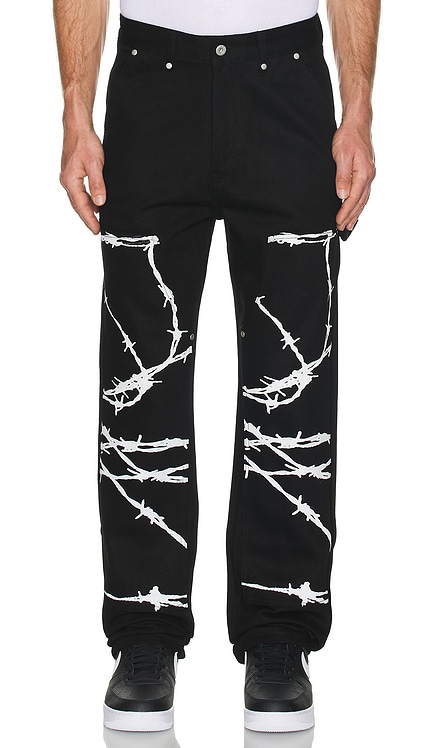 Barbed Wire Carpenter Pants Funeral Apparel