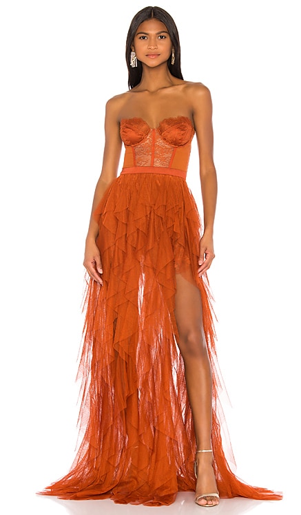 X REVOLVE Bustier Gown For Love & Lemons $348 